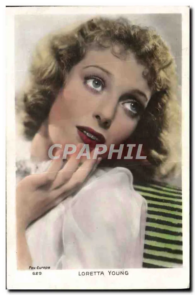Loretta Young — retrato — Fox-Europa n°629 - Frente