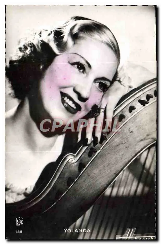 Yolanda — cantora com harpa — EPC 188 - Frente