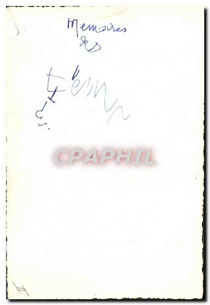 Paul Azzaïs — retrato em preto e branco — Foto Dumas-Cremon - Verso