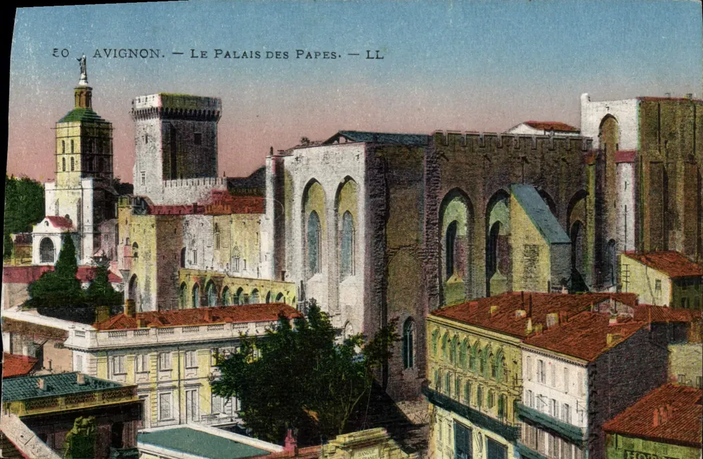 Avignon — Pałac Papieski — LL - Awers