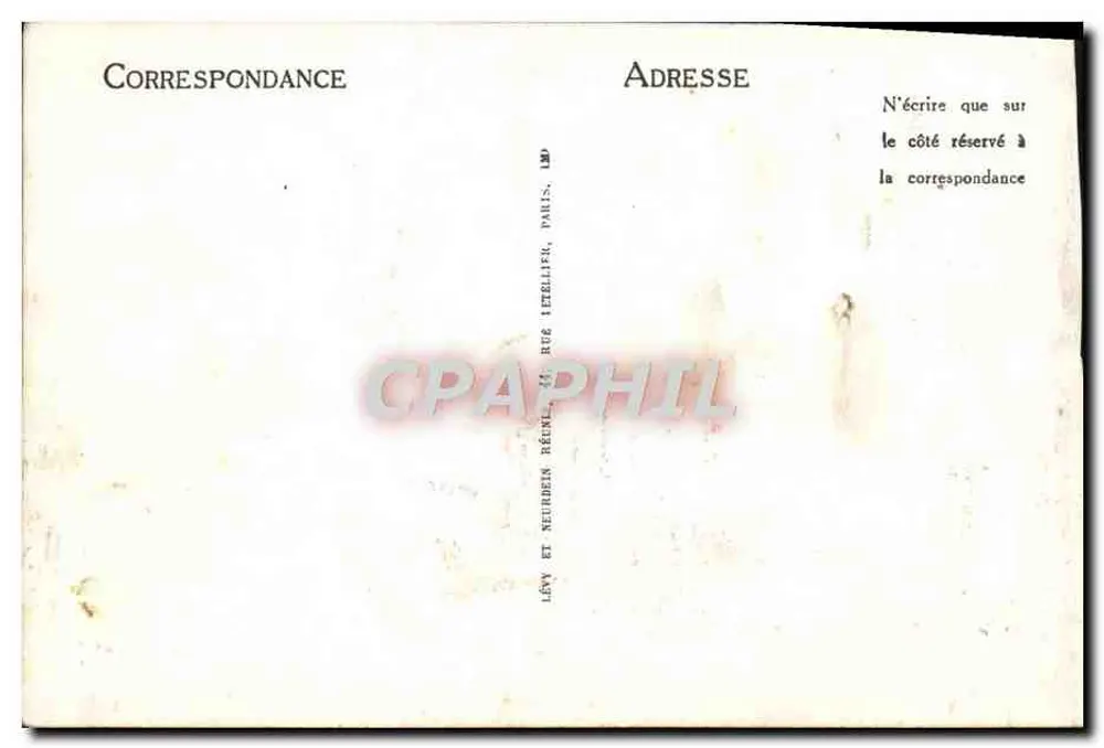 Avignon — O Palácio dos Papas — LL - Verso