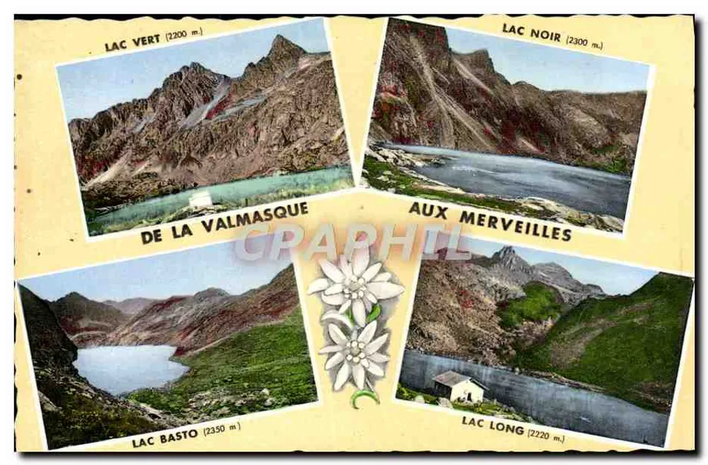 Seen der Schlucht der Wunder — Valmasque — Verlag: Cie des Arts Photographiques, Paris - Vorderseite