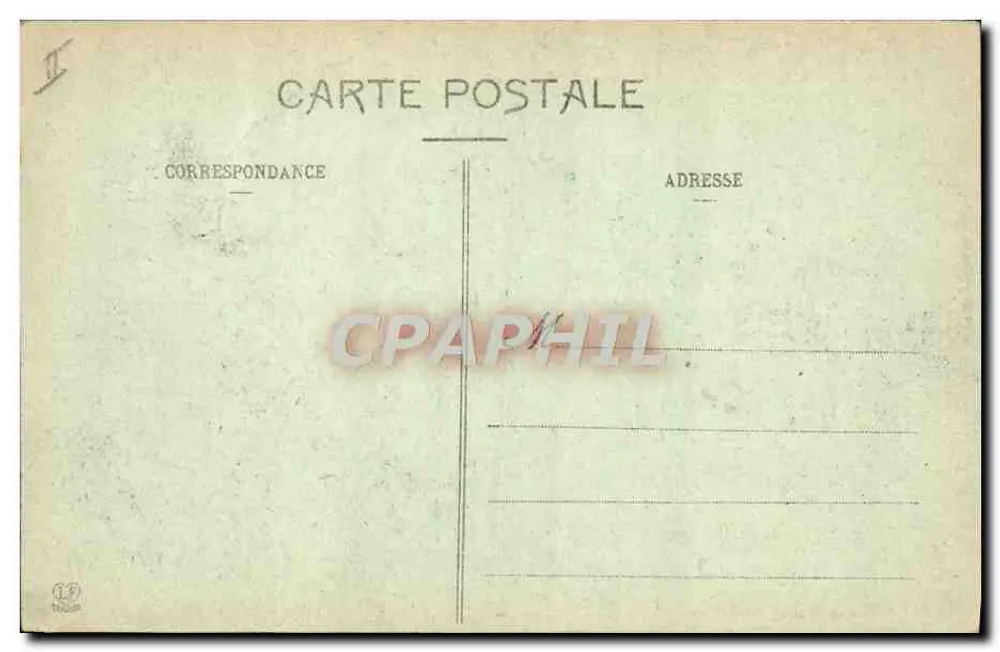 Luz - Die Templerkirche in ihrem ursprünglichen Zustand — Hautes-Pyrénées, Nr. 903, Phototypie Labroche Frères Toulouse - Rückseite