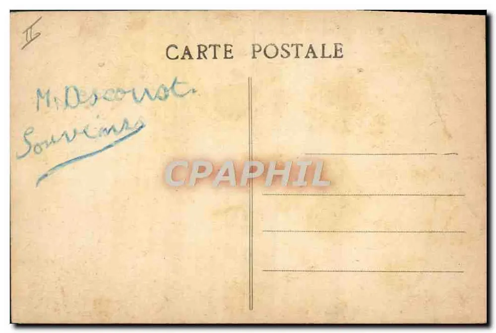L'Auberge dei Templari - Ai Bezards — Strada Nazionale n°7, Parigi Vichy — Cliché R. B. - Verso
