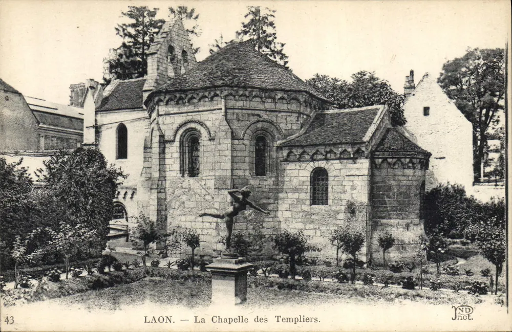Laon — A Capela dos Templários — Jhot - Frente