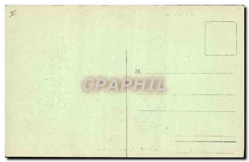 Luz - Igreja dos Templários — Os Pirineus — Sireygeol, Editor, Limoges-Lourdes, n°7 - Verso