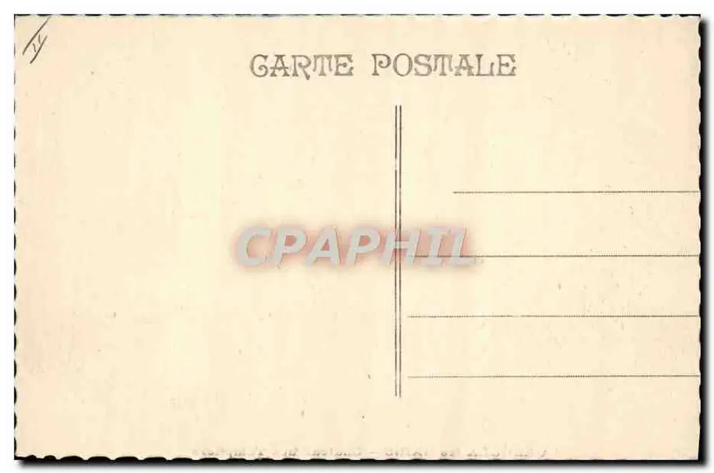 Gréoult les Bains — Castelo dos Templários — editor não identificado - Verso