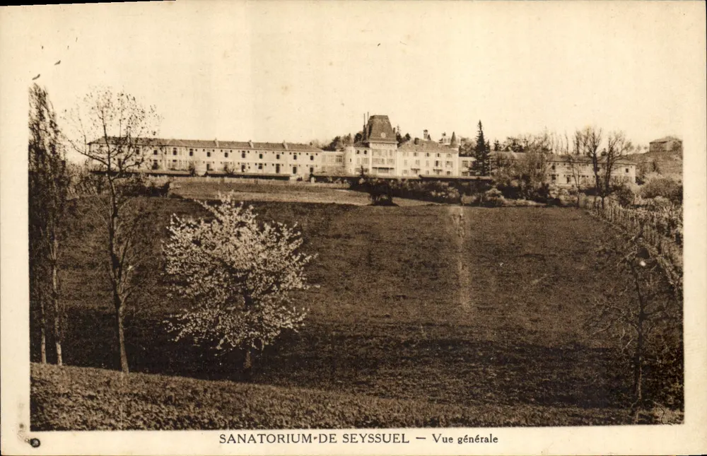 Sanatório de Seyssuel — Vista geral - Frente