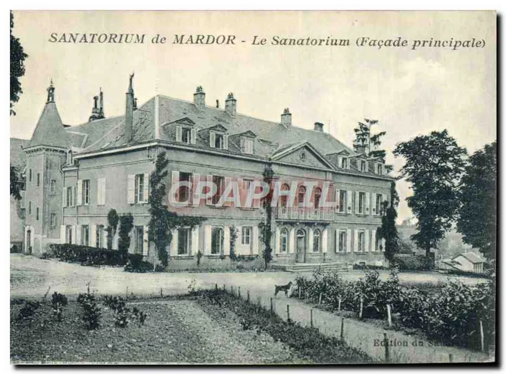 Sanatório de Mardor — Fachada principal — Edição do Sanatório - Frente
