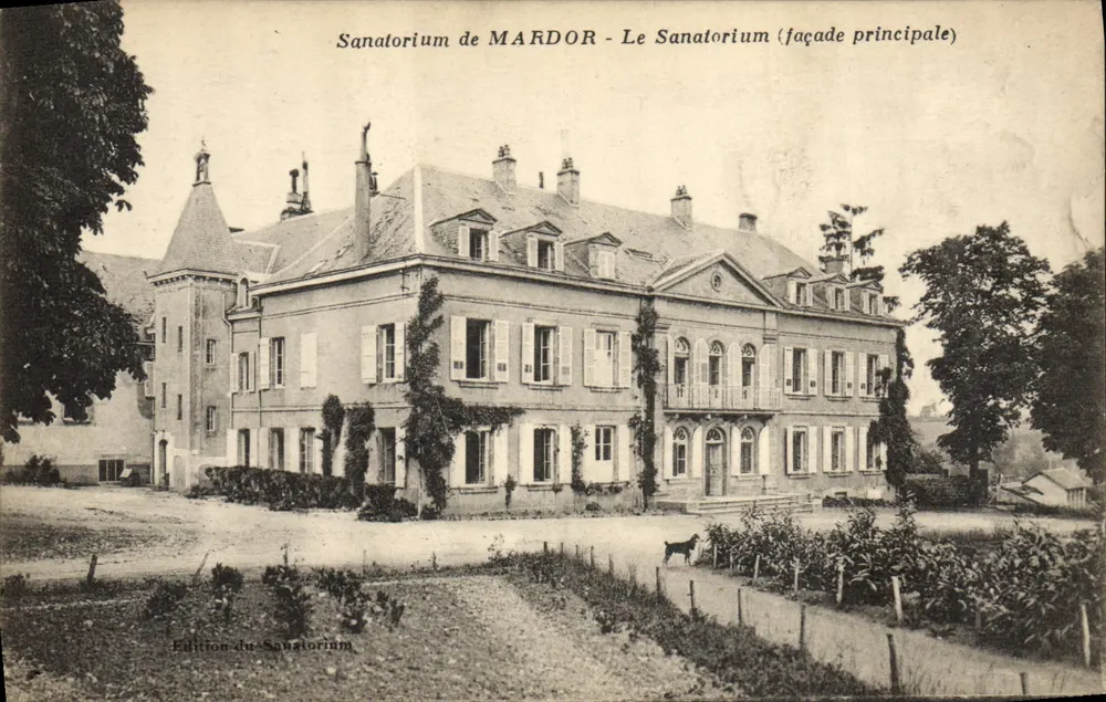 Sanatório de MARDOR — Fachada principal — Edição do Sanatório - Frente