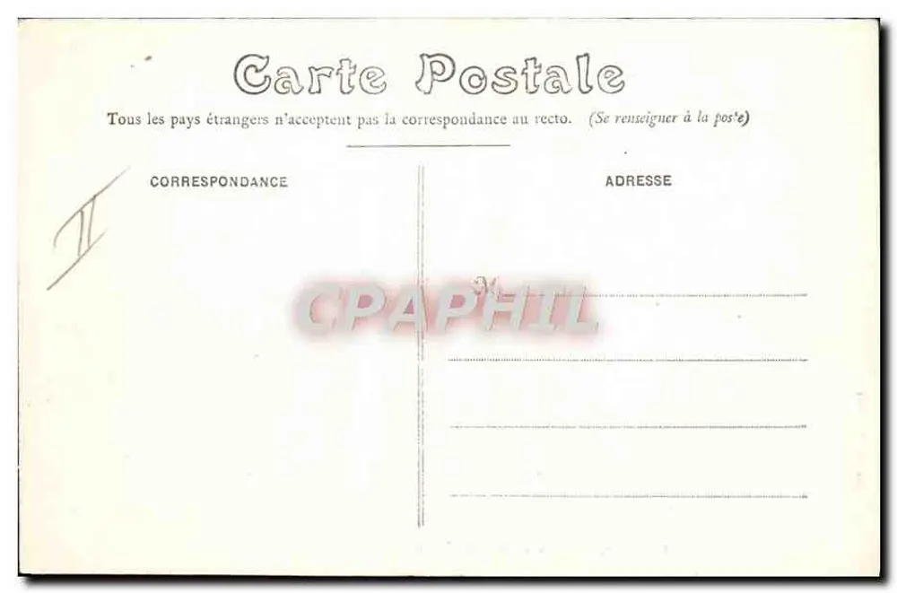 Saumur — Sturz vom Verrie-Steilhang — Blanchaud, Verlag - Rückseite