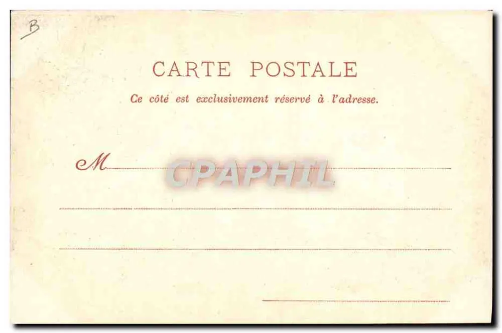 Saumur — Offizierskarussell — Abschiedsgruß — Auszug aus dem Reitalbum der Kavallerieschule — Verleger C. Charier, Saumur — Royer et Cie, Nancy - Rückseite