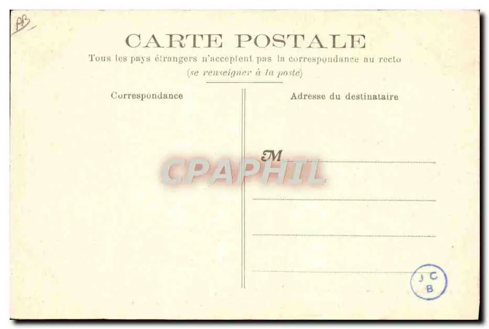 Saut du mur du Breil — SAUMUR (M.-et-L.) — Verlag Vörlcerek, n° 117 - Rückseite
