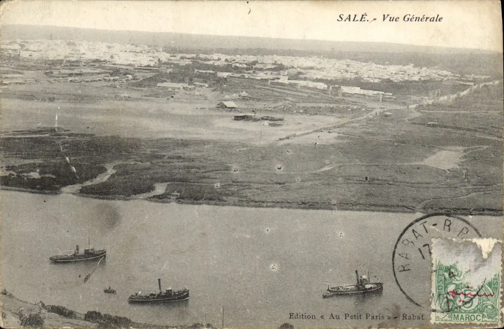 Salé - Vista Geral — Edição « Au Petit Paris » - Rabat - Frente