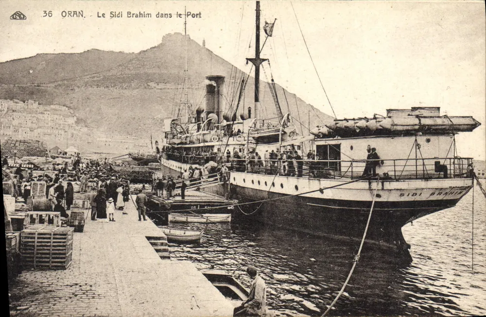 Oran - O Sidi Brahim no Porto — n° 36 - Frente