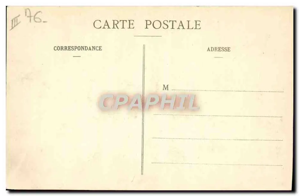 Le Havre — Abfahrt des Transatlantischen Schiffs La Savoie — C.V. 2069 - Rückseite