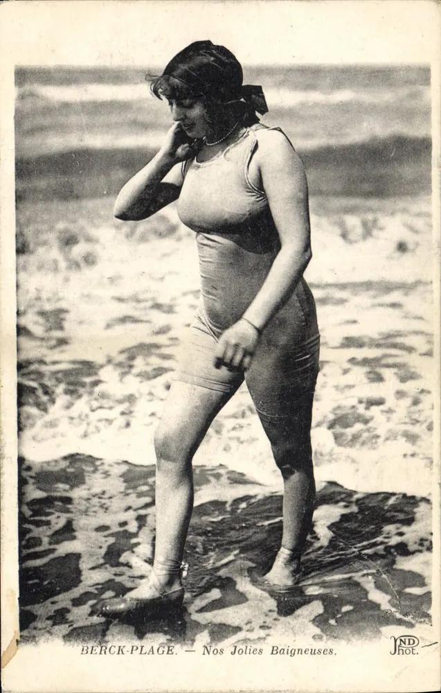 Berck-Plage — Unsere Schönen Badenden — JND Phot. - Vorderseite