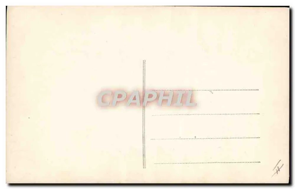 Militärische Luftfahrt — Kampf und Absturz eines Flugzeugs — Paris, Nr. 55 - Rückseite
