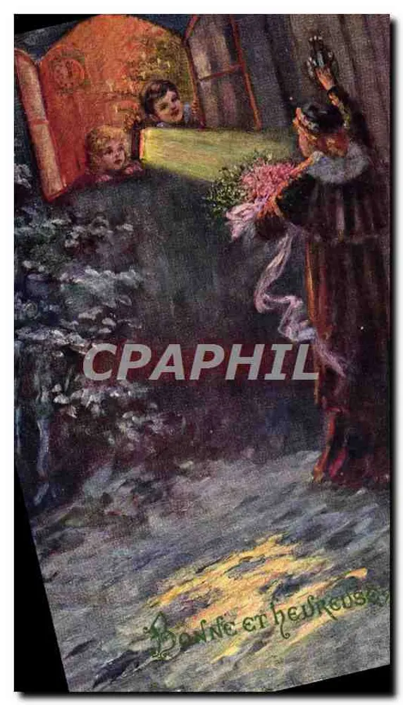 Verlobte und glücklich — Serie Nr. 518 F. Raphael Tuck & Co. Ltd. — Paris - Vorderseite