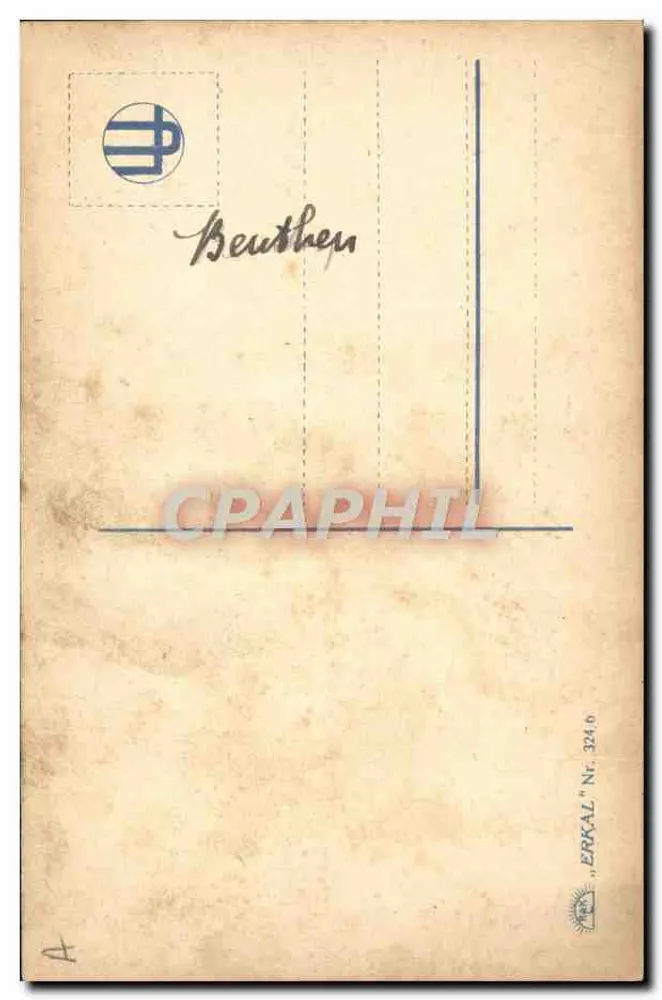 Frau im traditionellen griechischen Kleid — Illustration — USASOL - Rückseite
