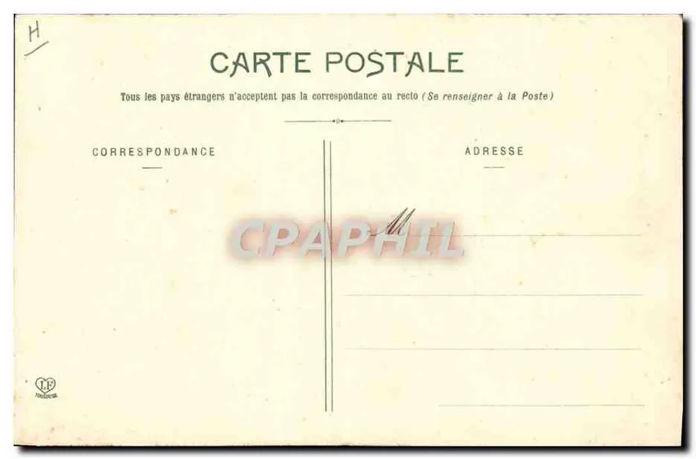 Die Pyrenäen (3. Serie) — Betteln auf der Straße — Foto von Labouche Frères, Toulouse, Nr. 370 - Rückseite
