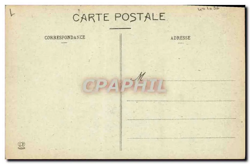 Tipos Pireneus - Laitiers — Fototipia Labouche Frères, Toulouse, n°801 - Verso