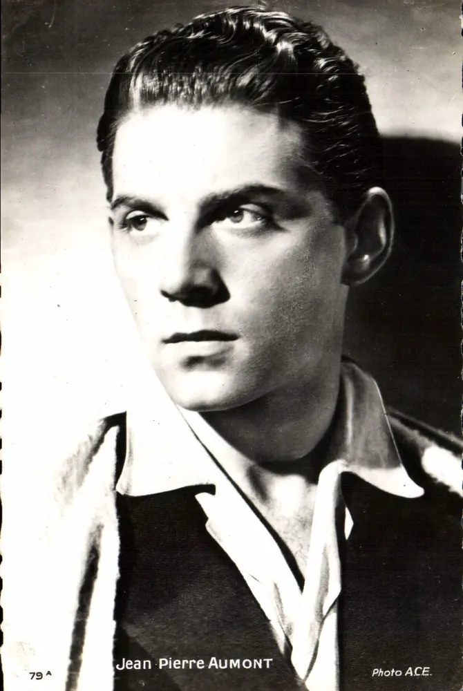 Jean-Pierre Aumont — retrato — Foto ACE, n° 79 A - Frente