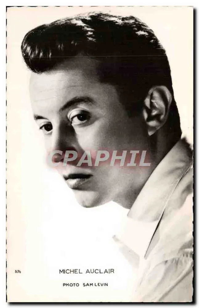 Michel Auclair — retrato — Foto Sam Levin - Frente