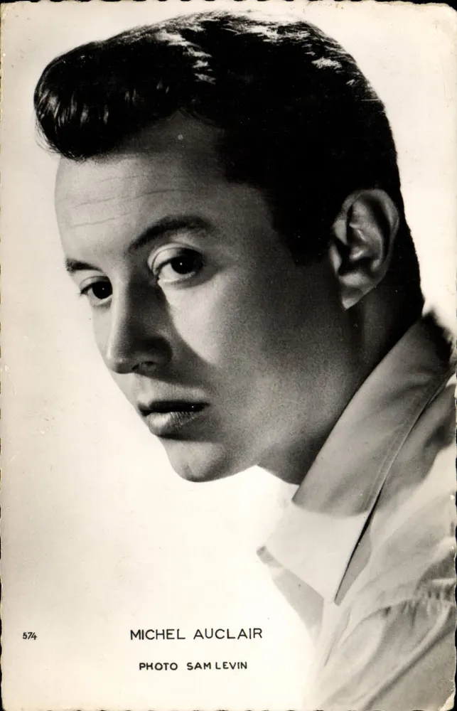 Michel Auclair — retrato — Foto Sam Levin, n°574 - Frente