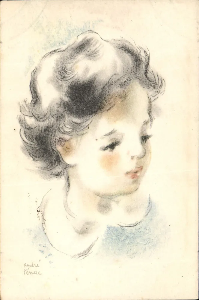 Kind — Portrait — André Pénac - Vorderseite