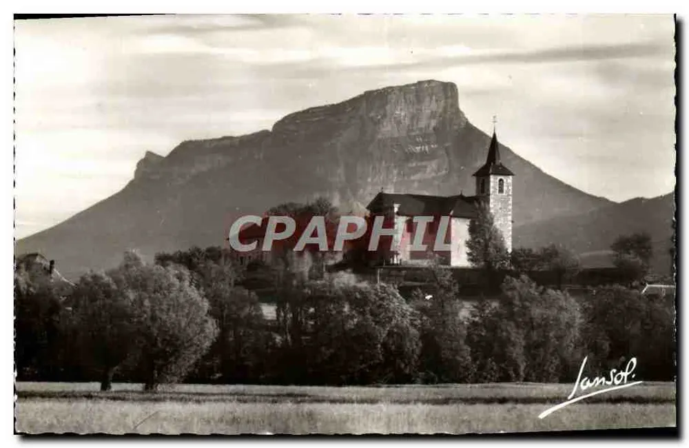 Die Kirche von La Ravoire und der Granier — Die Umgebung von CHAMBERY und CHALLES-LES-EAUX (Savoie) — Éditions JANSOL - Vorderseite