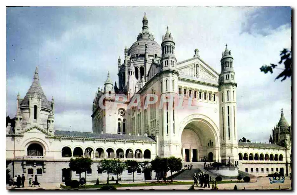 Basílica do Sagrado Coração — Paris — editada por LUMICAP - Frente