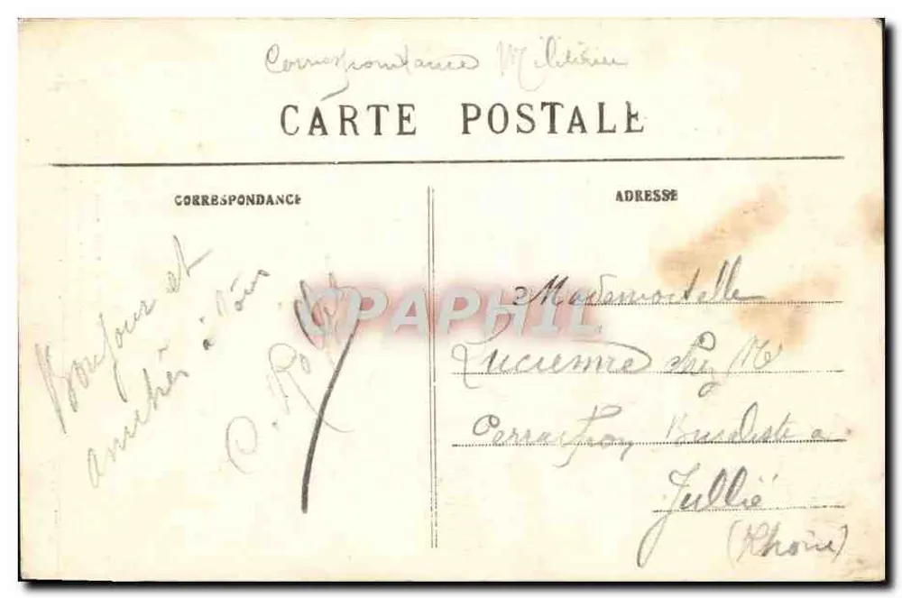 Langres — Catedral de São Mammès — A. Veyssard, fot. e litogr. - Verso