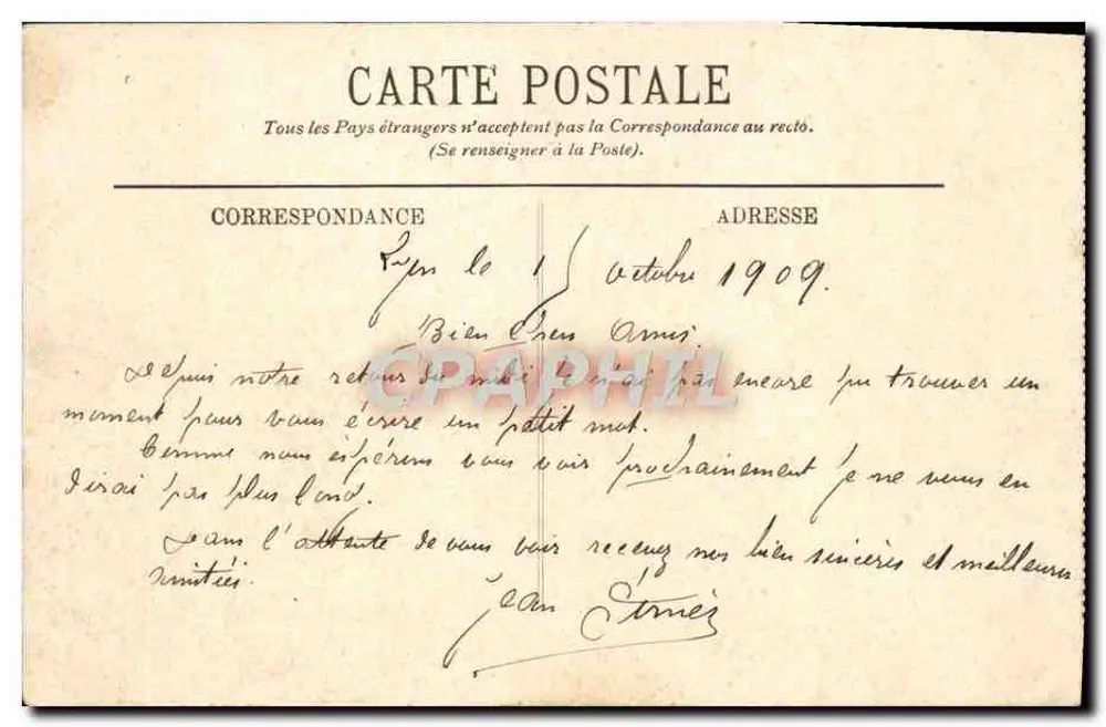 LYON — A Catedral São João — LL. — Editor LL, n° 47 - Verso