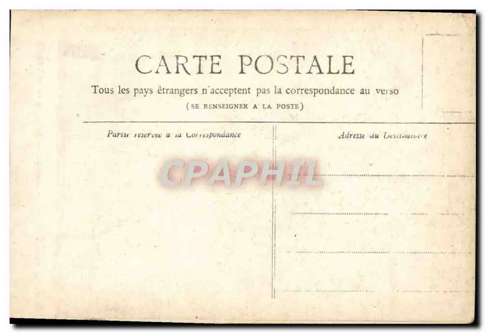 Paris — A Igreja da Trindade — Coleção Petit Journal - Verso