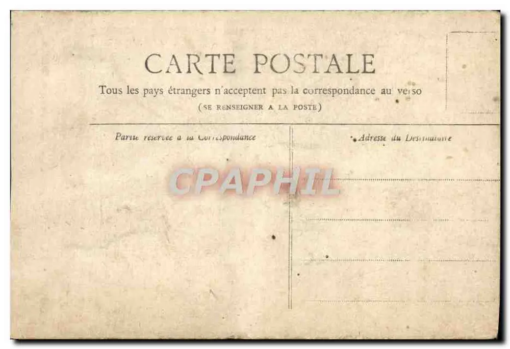 Paris — A Igreja da Trindade — Collection Petit Journal - Verso