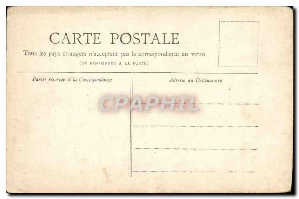 Paris — Igreja de Saint-Augustin — Coleção Petit Journal - Verso