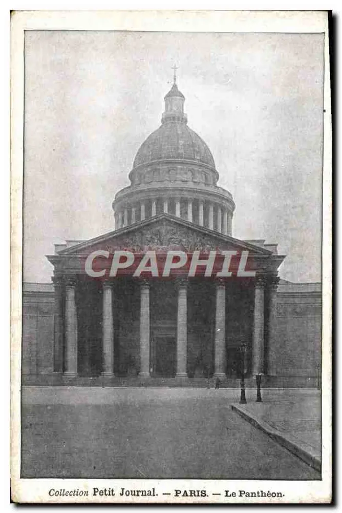 Paryż — Panthéon — Kolekcja Petit Journal - Awers