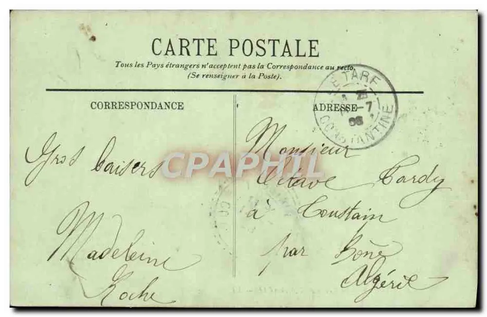 LYON — O Cours do Arcebispo — LL - Verso