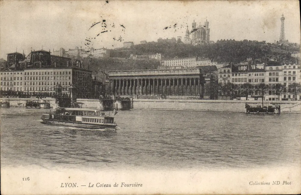 LYON — O Coteau de Fourvière — Collections ND Phot - Frente