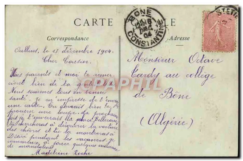 LYON — O Coteau de Fourvière — Collections ND Phot - Verso