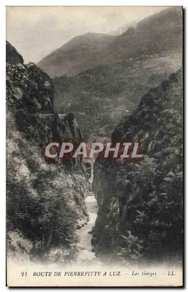 Rodovia de Pierrefitte a Luz — As Gorges — LL - Frente