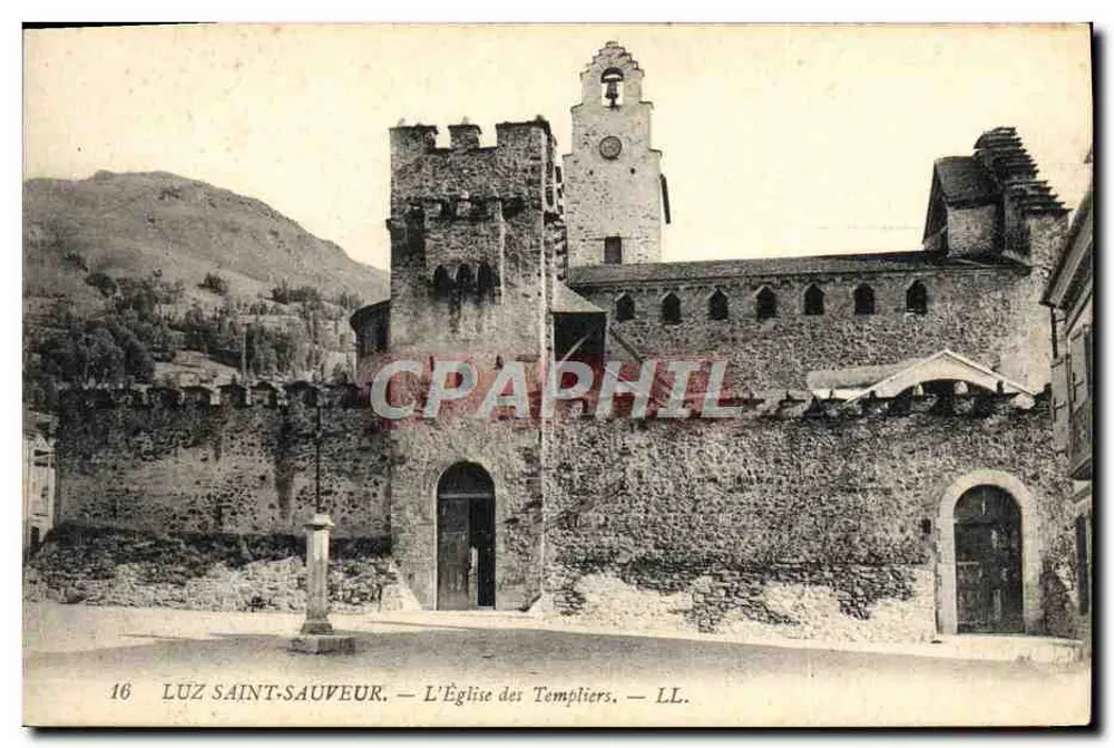 Luz-Saint-Sauveur — Die Templerkirche — LL. n°16 - Vorderseite
