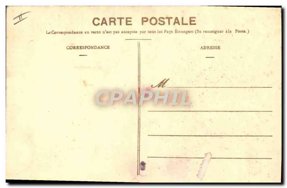 Portal der Kapelle der Templer in der Rue du Temple — Ansicht von Jaquin, Verlag - Rückseite