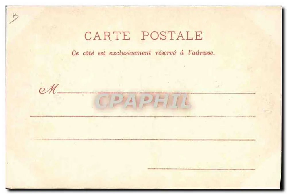 Saumur — Reprise der Ecuyers — Auszug aus dem Reitpferdealbum der Kavallerieschule — Verleger G. Charier, Saumur — Royer et Cie, Nancy - Rückseite
