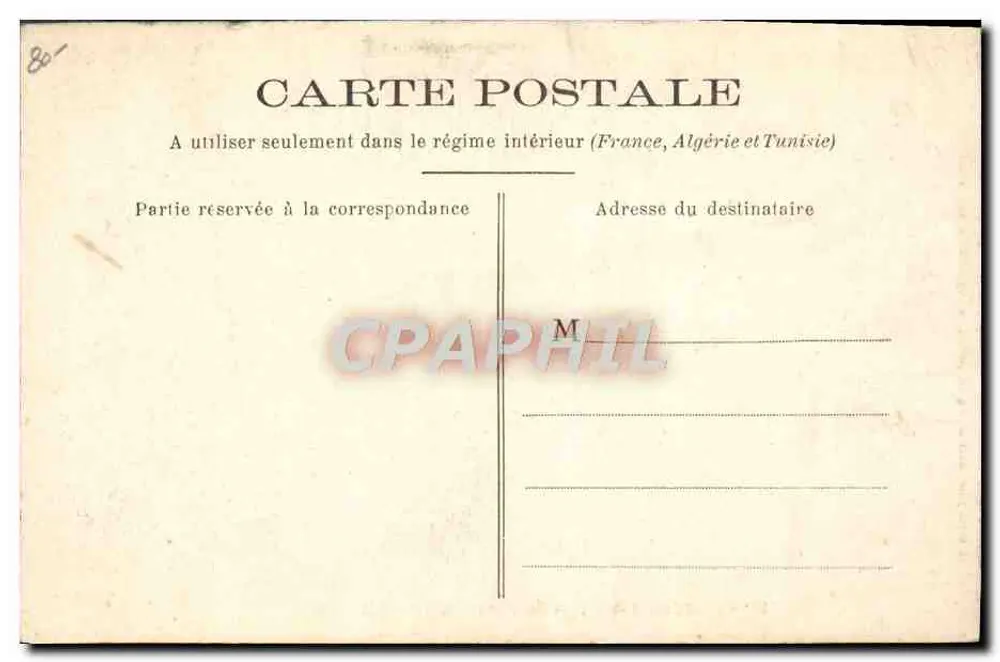 Saumur (M.-et-L.) — Carrousel der Offiziersanwärter — Fr. Voelcker, Nr. 40 - Rückseite