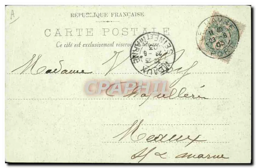 Le Havre — La Savoie am Hafen — LL. n°118 - Rückseite
