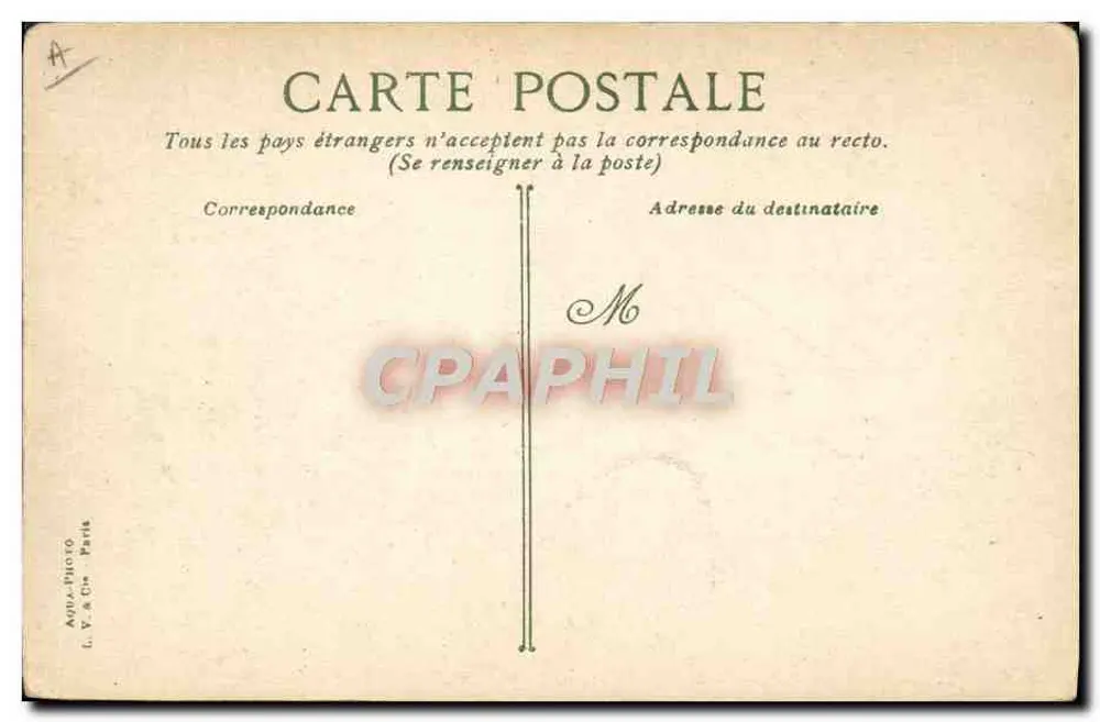 Le Havre - Die "Savoie" im Trockendock — Verlag L.V. & Cie, Nr. 33 - Rückseite