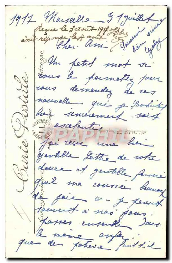 Badeanstalten — Drei Grazien — LL. — Nr. 5031 - Rückseite