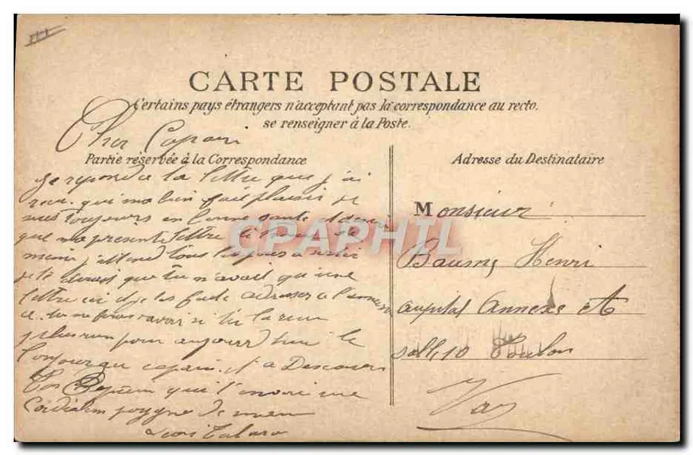 Die Pariserin 1909 — Illustration von Vanover — n°11 - Rückseite